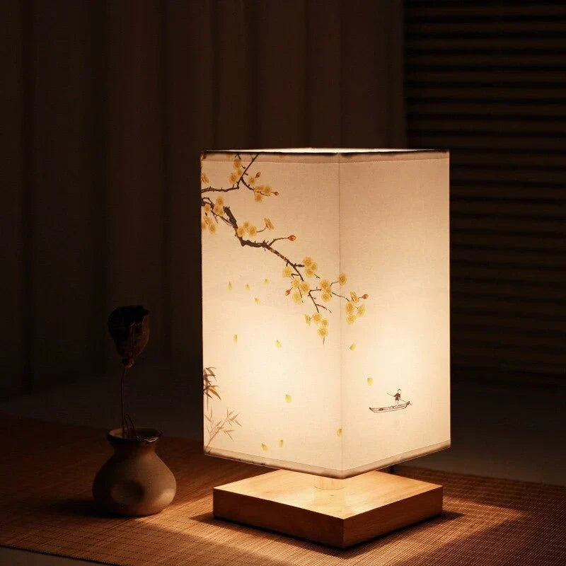 Japandi-Inspired Table Lamp
